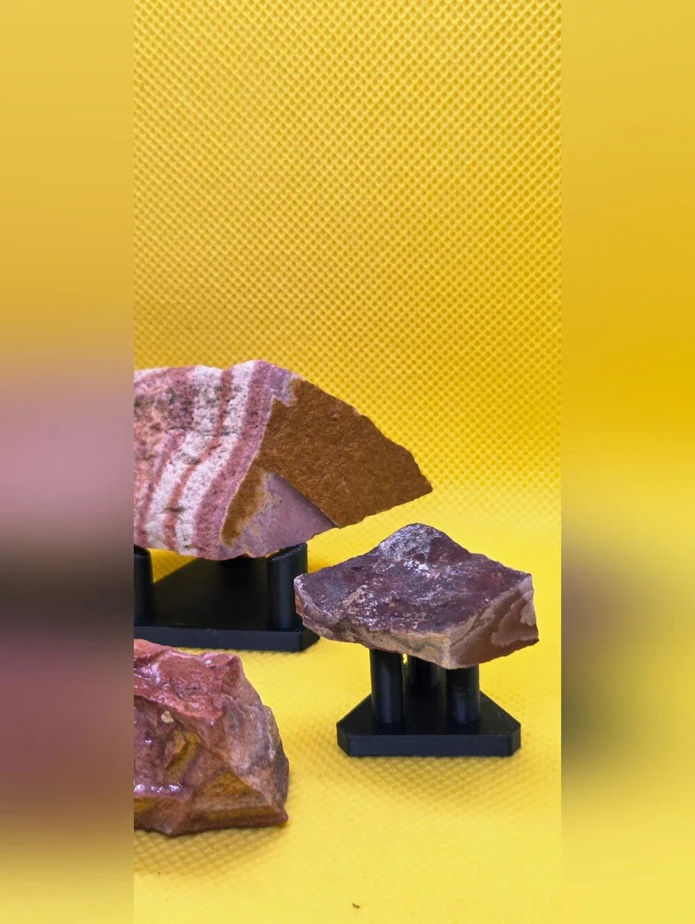 Utah Wonderstone 4 Piece Set Beautiful Raw Stones Lapidary Rock Vernon Utah